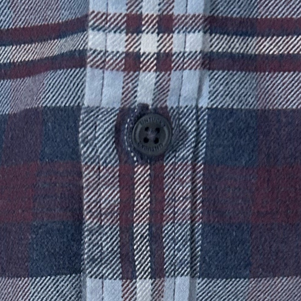 UNTUCKit Men’s Size M Long Sleeve Plaid Flannel Button Down Shirt - Picture 10 of 13